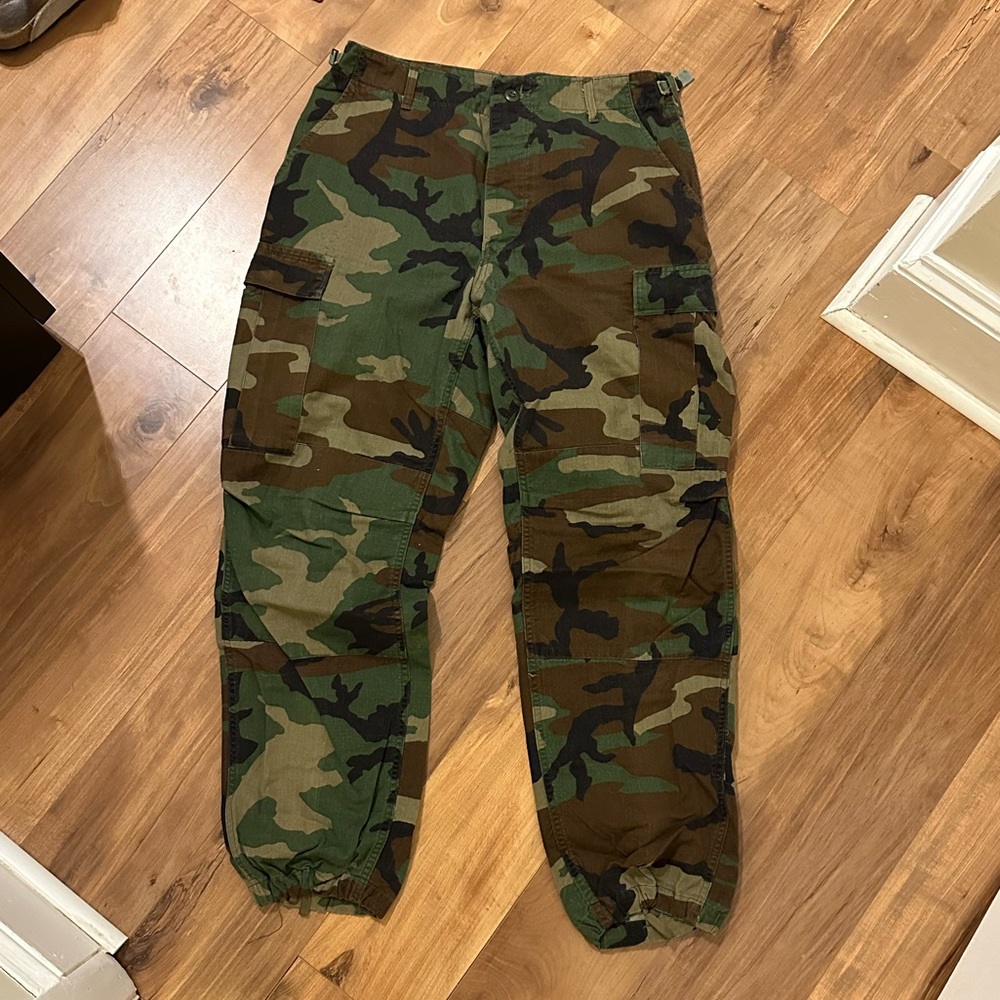 Army camo pants